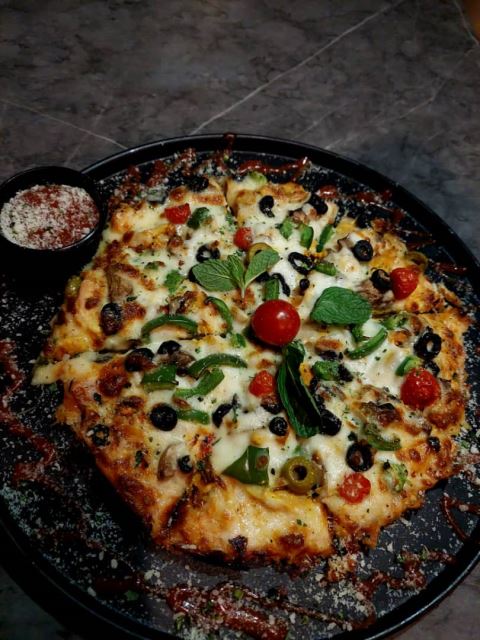 باریزان پیتزا سبزیجات