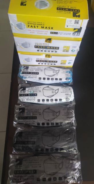 ماسک سه بعدی شش لایه اصلی برند kf 94
