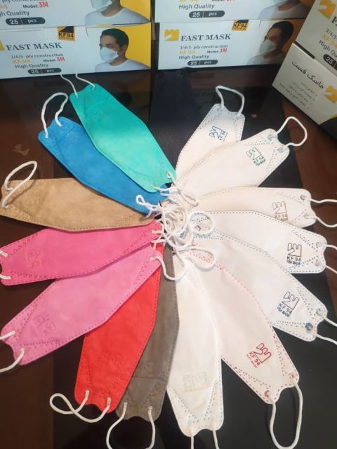 ماسک سه بعدی پنج لایه اصلی kf 94