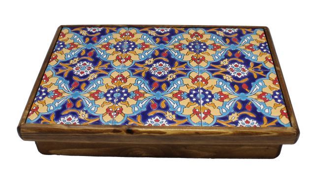 جعبه پذیرایی 6 کاشی هفت رنگ