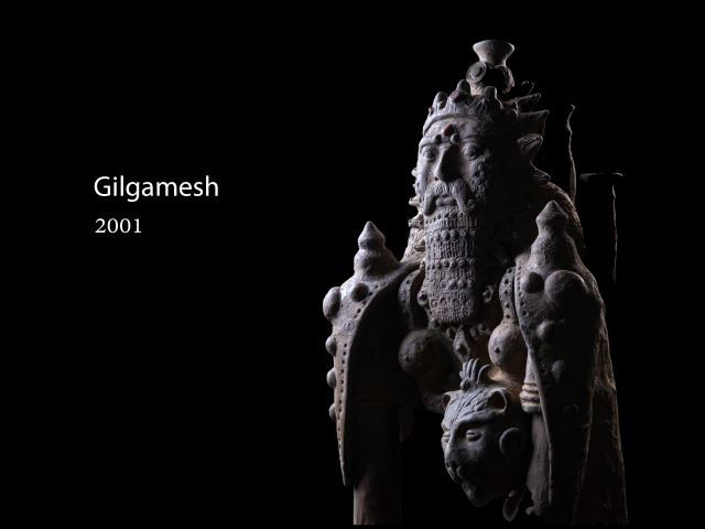 مجسمه افسانه گیلگمش