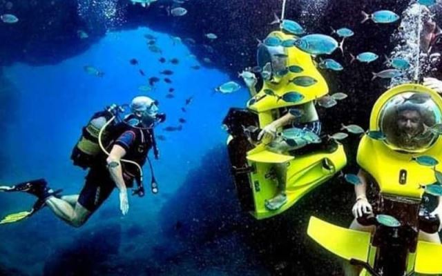 تفریحات در جزیره زیبای کیش(دسته اول)
