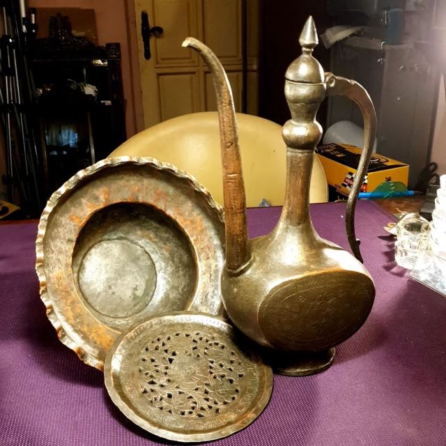 آفتابه لگن قاجاریه 