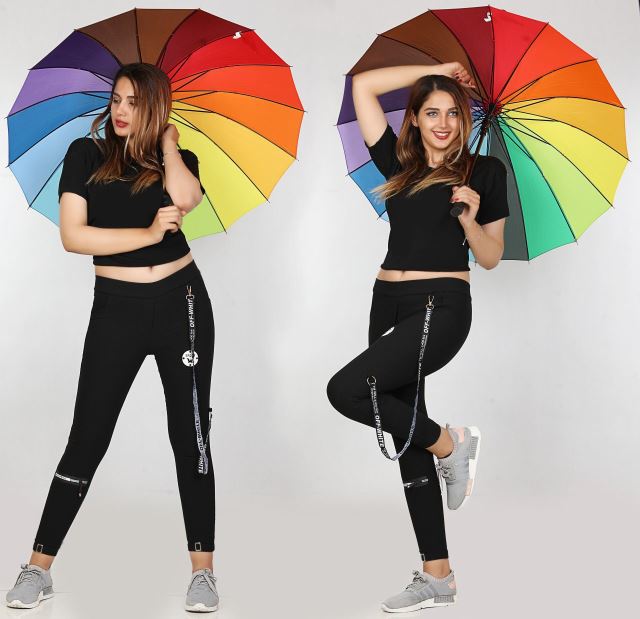 شلوار کتان گت دار