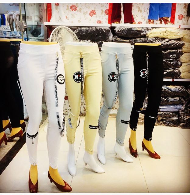 شلوار کت دار رنگ روشن