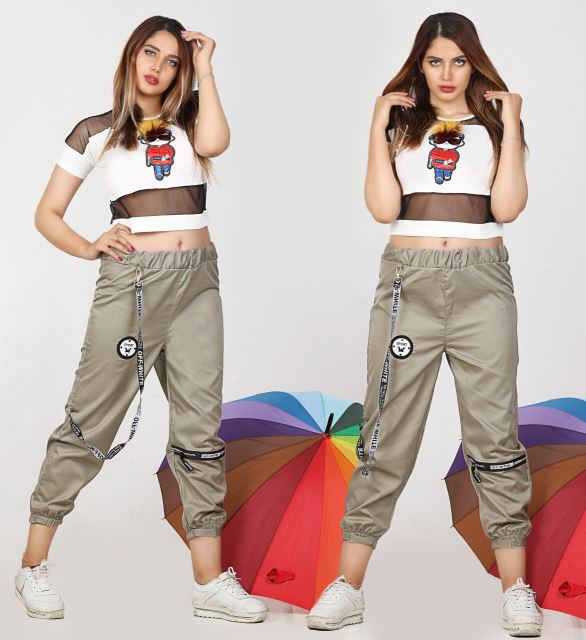 شلوار کتان دمپا گت