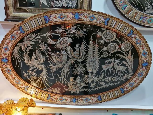 تابلو قلم زنی مشبک