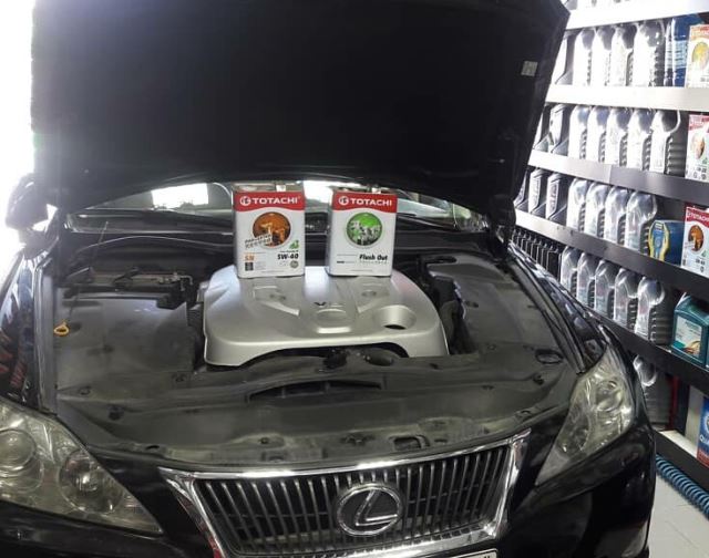 شستشوی داخل موتور 