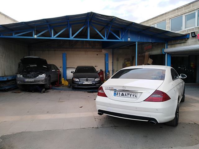 تعمیرگاه بنز