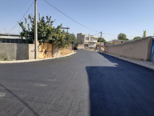 آسفالت معابرروستا