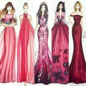 طراحی لباس زنانه و دخترانه