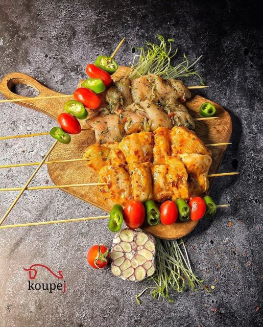 انواع جوجه کباب طعم دار شده