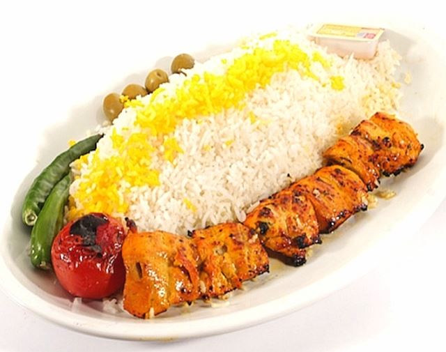 چلو جوجه کامل با استخوان