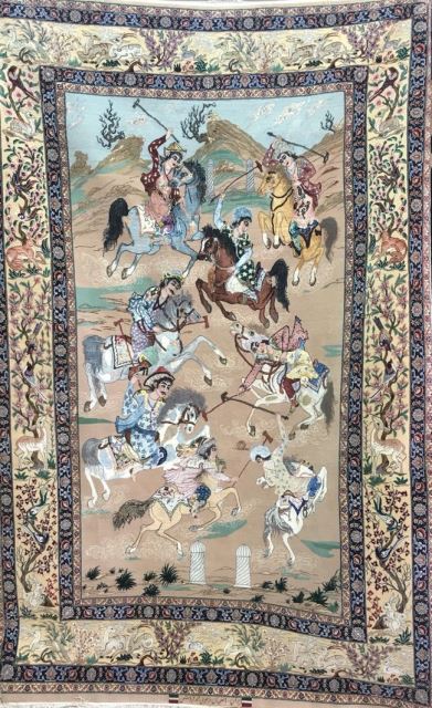 فرش چوگان اصفهان