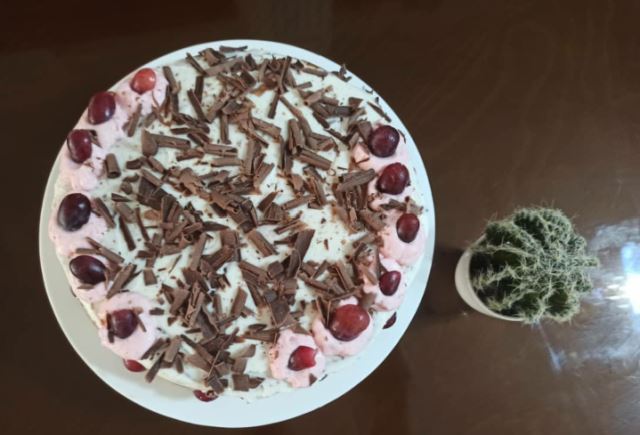 کیک البالو.زینب مودتی