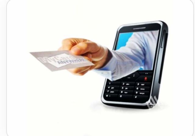 کارت ویزیت الکترونیک 