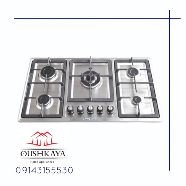 اجاق گاز صفحه ای سپید الکتریک