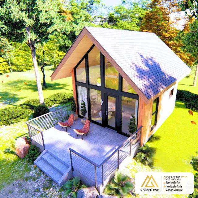 کلبه سوئدی پیش ساخته