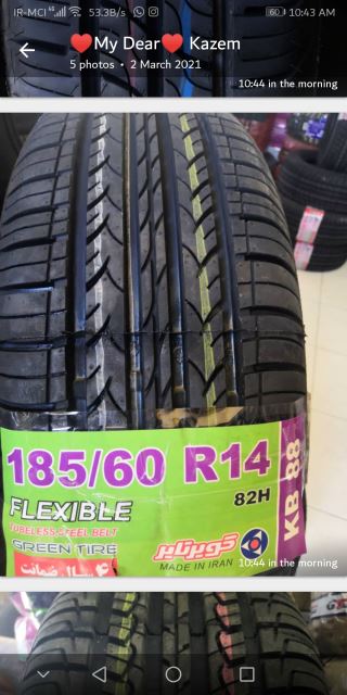 185/60R14 پژو