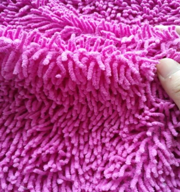 خرید پارچه شنیل ماکارونی